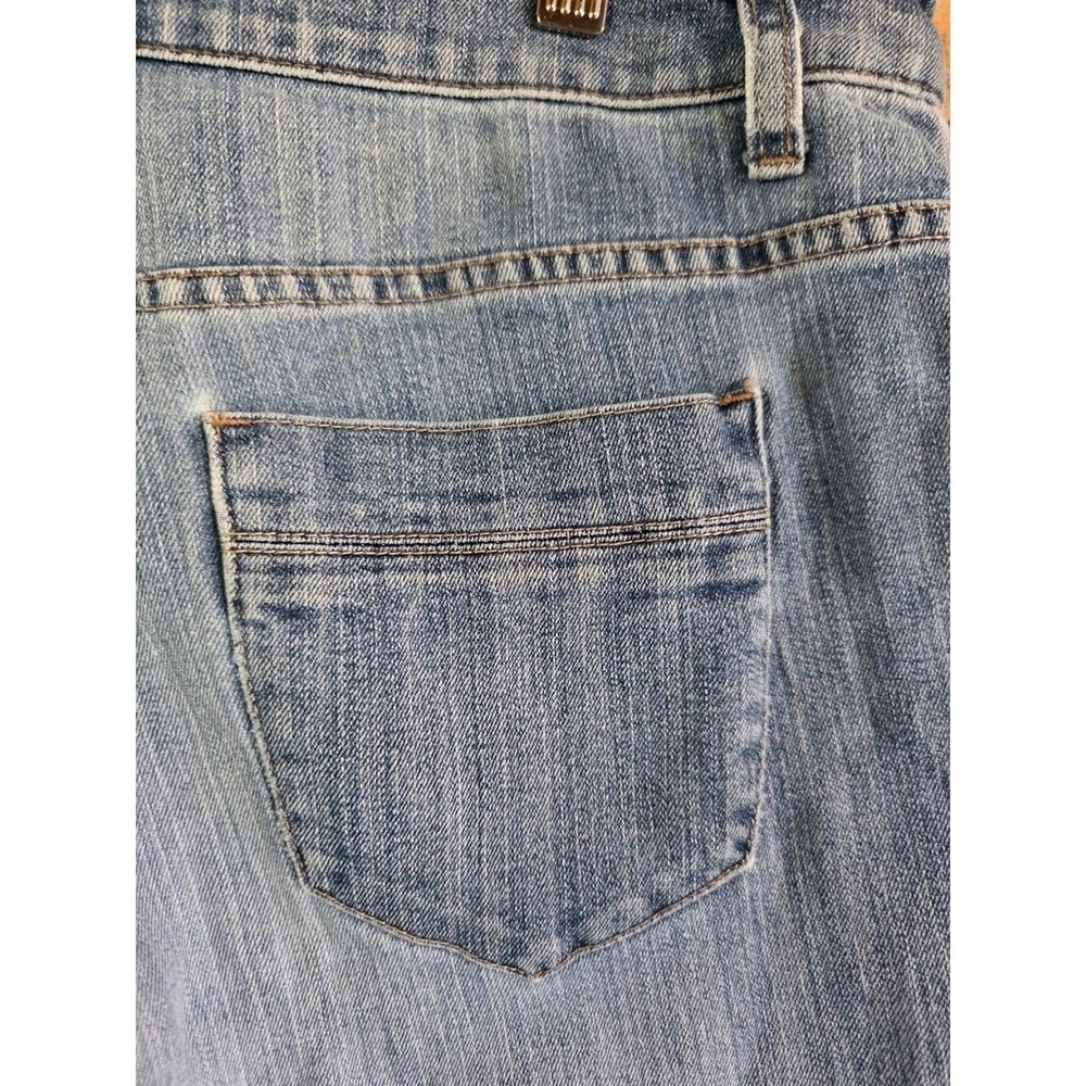 Christopher & Banks Womens Straight Leg Jeans Medium Wash Blue Size 10 Short - Picture 5 of 5